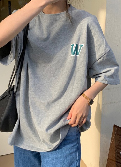 [회원특가] W 로고 티셔츠  바니룸